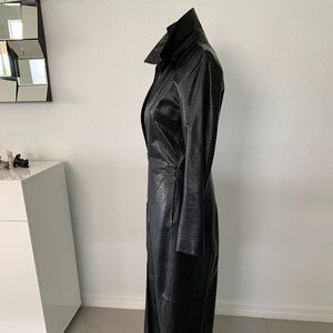 Custom Made Reilly Olms Collection Leather Coat